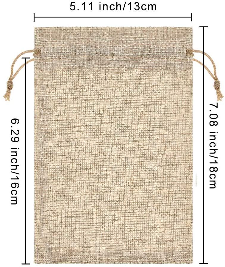 Linen Burlap Bag2